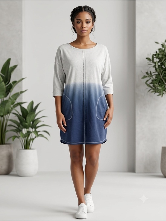 Umgee Dresses & Skirts - Umgee Ombre Shift Dress